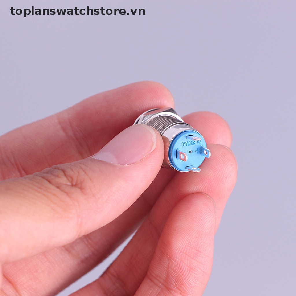 Vòng công tắc đèn LED bằng kim loại 12mm