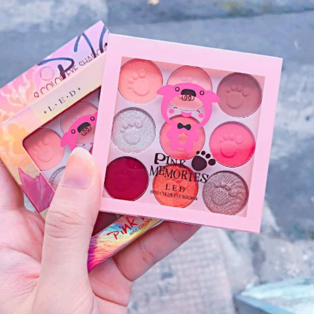 BẢNG MÀU MẮT 9 Ô PINK MEMORIES MẪU SỐ 6