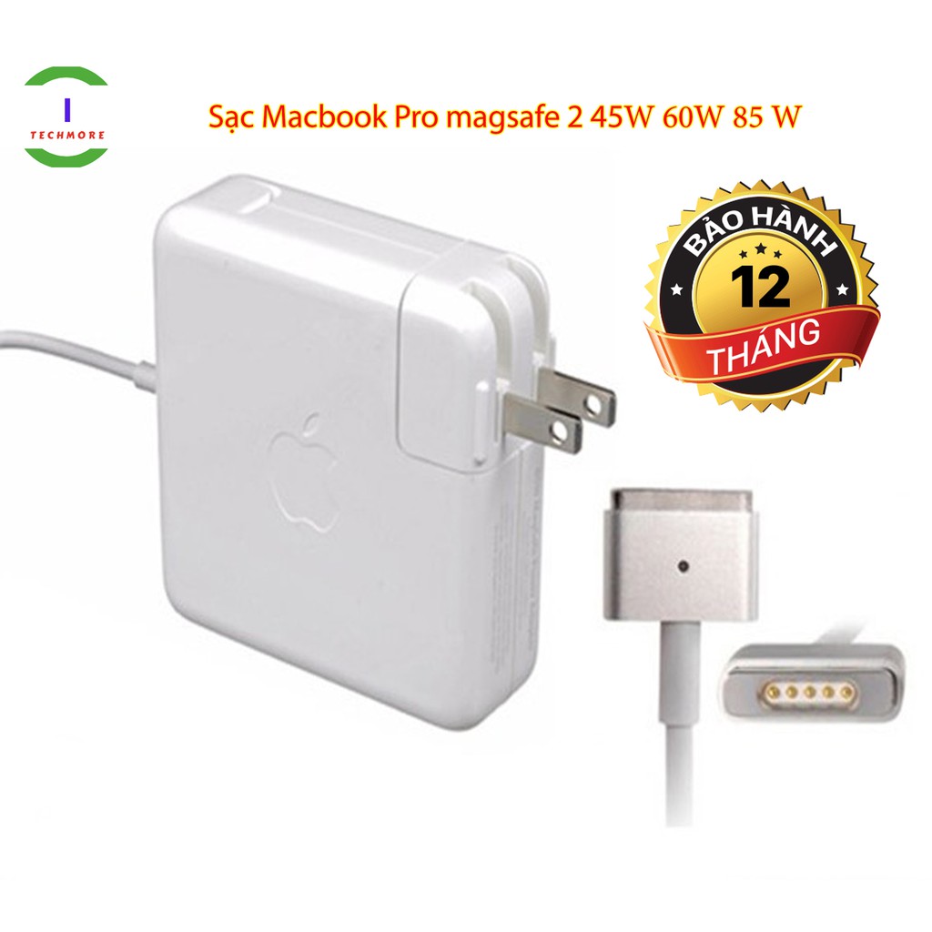 Sạc Macbook Pro magsafe 2 (EARLY 2012 – MID 2015) | FREE SHIP ĐƠN TỪ 50K