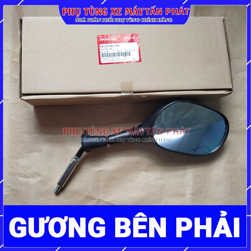 Bộ Gương kính Chiếu Hậu Xe Máy SH Việt 2012-2013-2014-2015-2016 Chính Hãng Honda