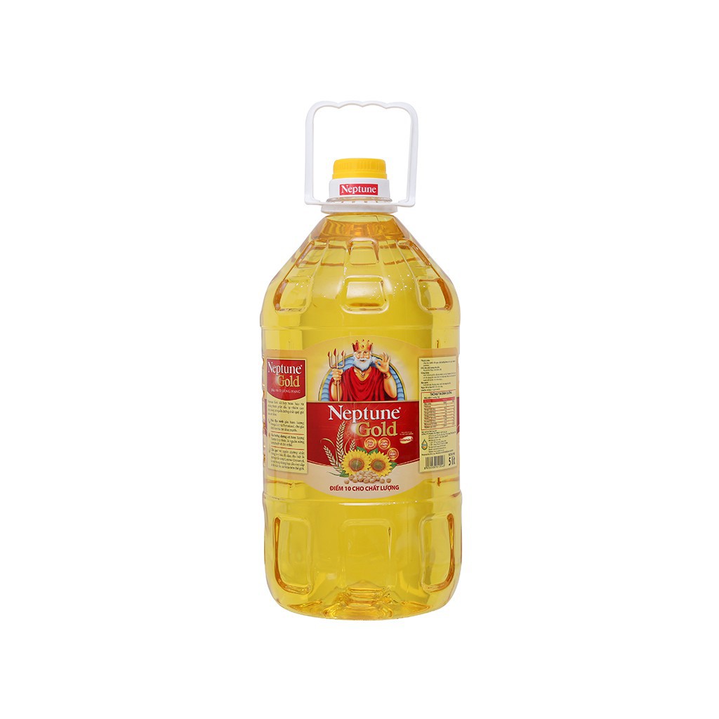 [GIẢM GIÁ SỐC] Dầu ăn Neptune Gold 5L- dầu ăn cao cấp