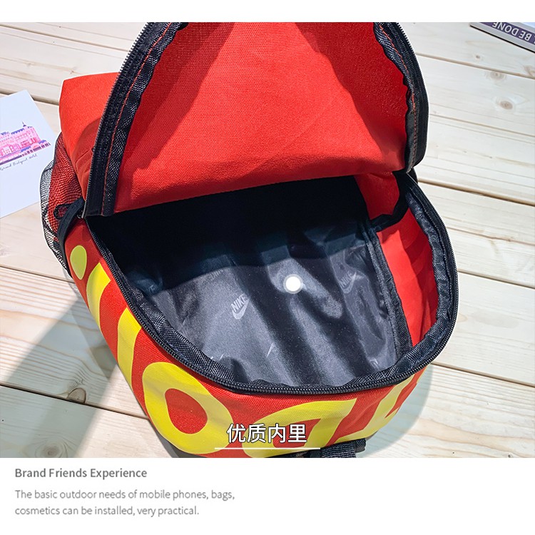 Balo họa tiết NIKE thời trang Hàn Quốc tiện dụng cho học sinh nam nữ