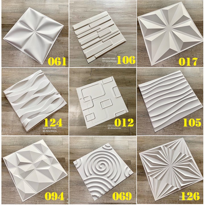 Tấm ốp tường 3D
