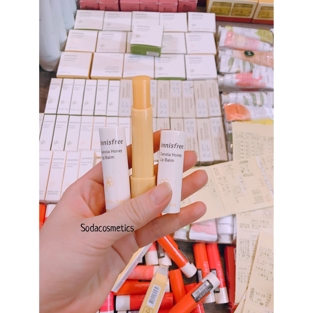 Son Dưỡng Innisfree Canola Honey Lip Balm(THANH LÝ DATE THÁNG 6/2021) | BigBuy360 - bigbuy360.vn