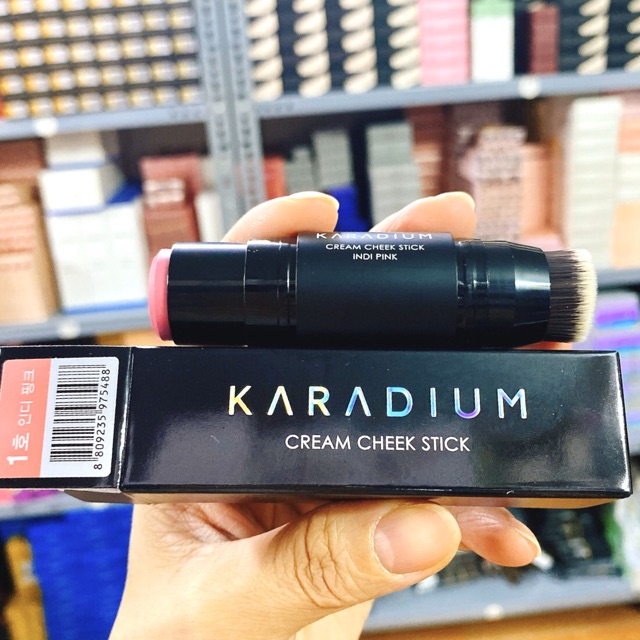 Má Hồng Kem Dạng Thỏi Karadium Cream Cheek Stick 8g