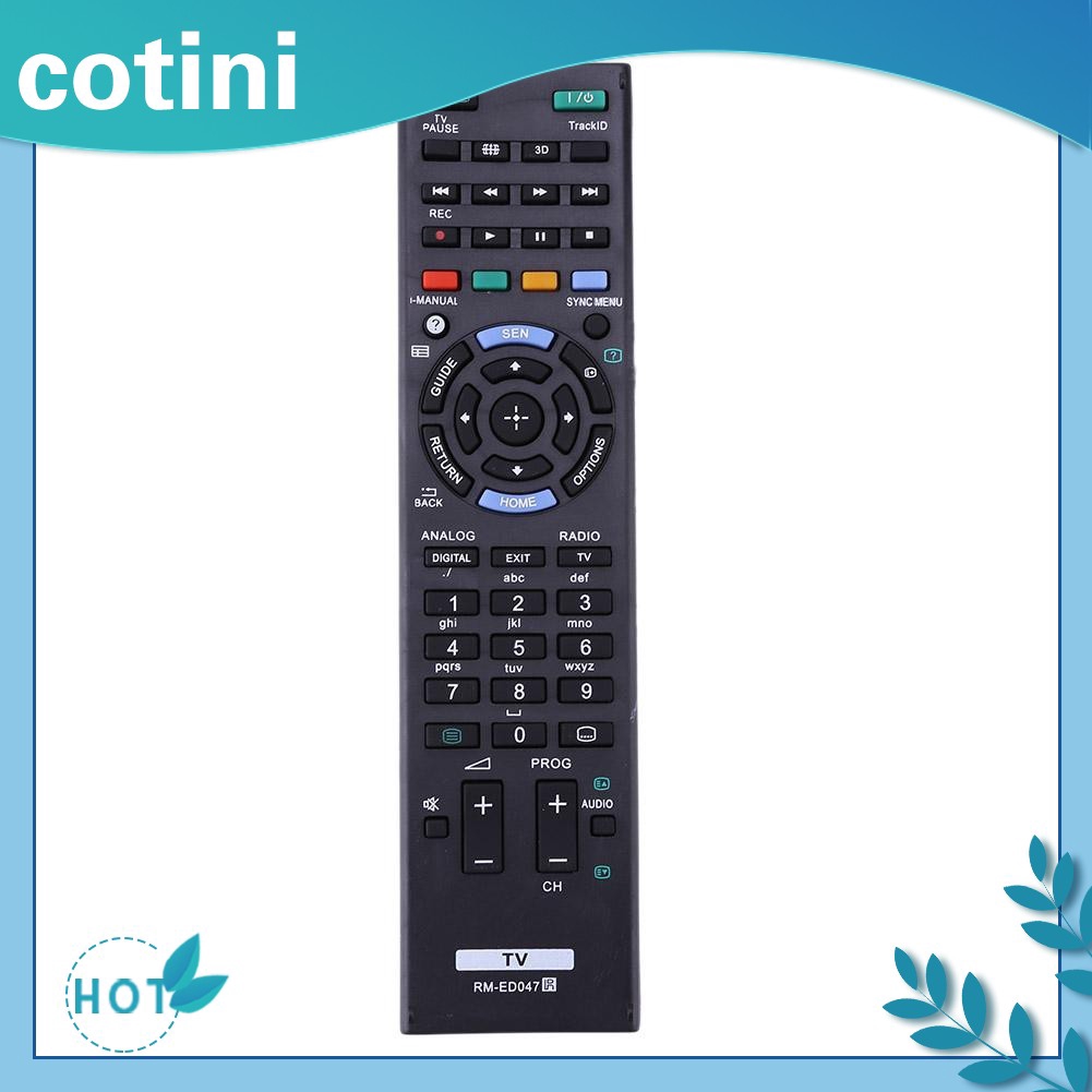 Điều khiển từ xa thay thế cho TV Sony RM-ED047