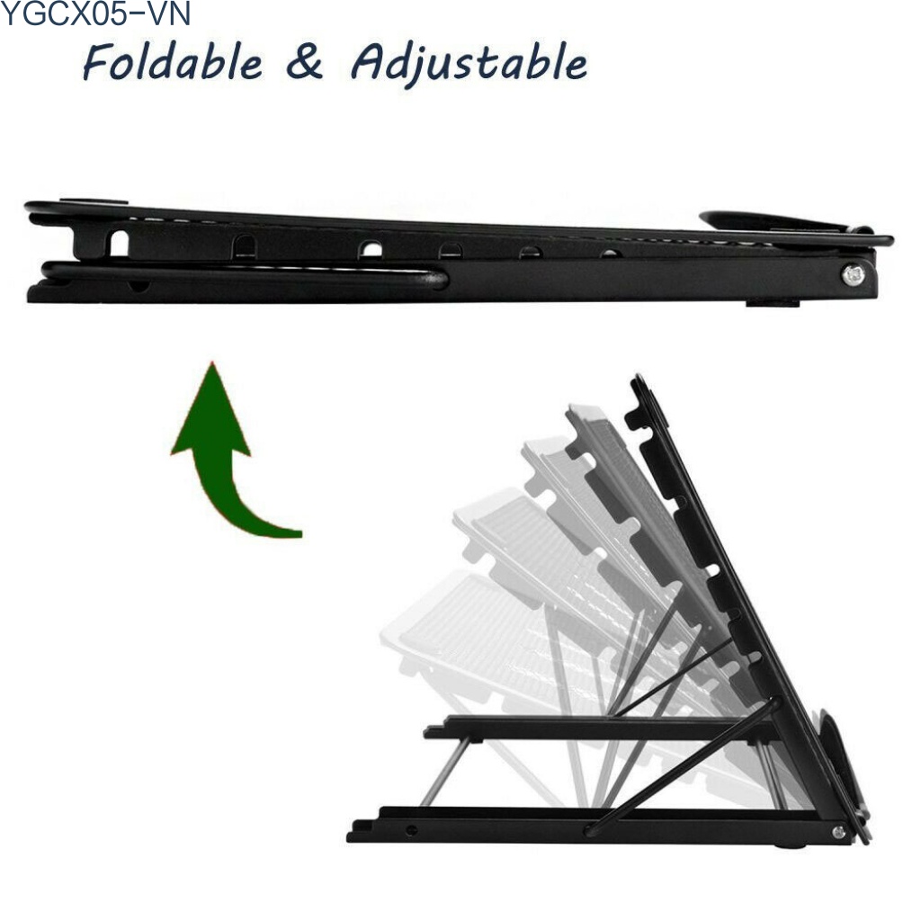 Giá Đỡ Laptop Notebook / Máy Tính Bảng 6 Cấp Độ Có Thể Điều Chỉnh Gấp Gọn Tiện Dụng | BigBuy360 - bigbuy360.vn