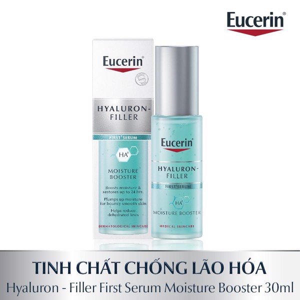 Eucerin Tinh Chất Cấp Ẩm &amp; Ngăn Ngừa Lão Hóa Hyaluron-Filler Moisture Booster 30ml