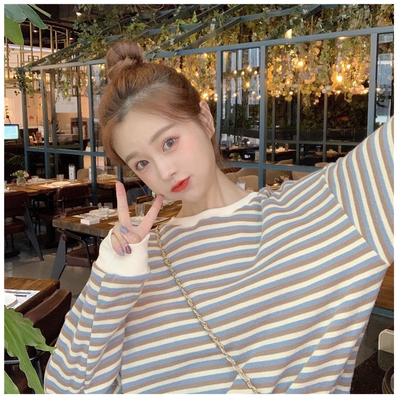 Áo sweater NZN dáng rộng thiết kế mới thời trang mùa xuân thu cho nữ