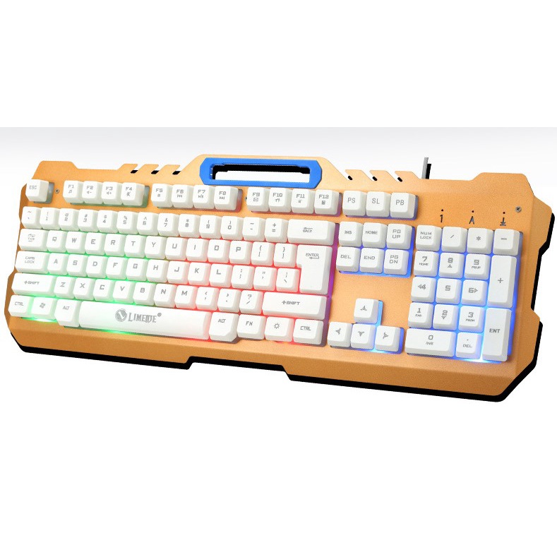 Bàn Phím Limei K21 Có Dây Chuyên Game Có Đèn LED Phát Sáng Thiết Kế Hiện Đại Phong Cách