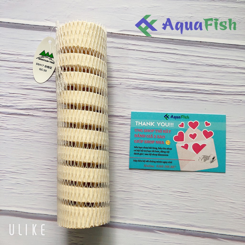 Sứ Củ Sen Mountain Tree kích thước 16*4.2cm (Sứ lọc, vật liệu lọc cao cấp cho bể cá cảnh, hồ cá koi, hồ cá rồng)