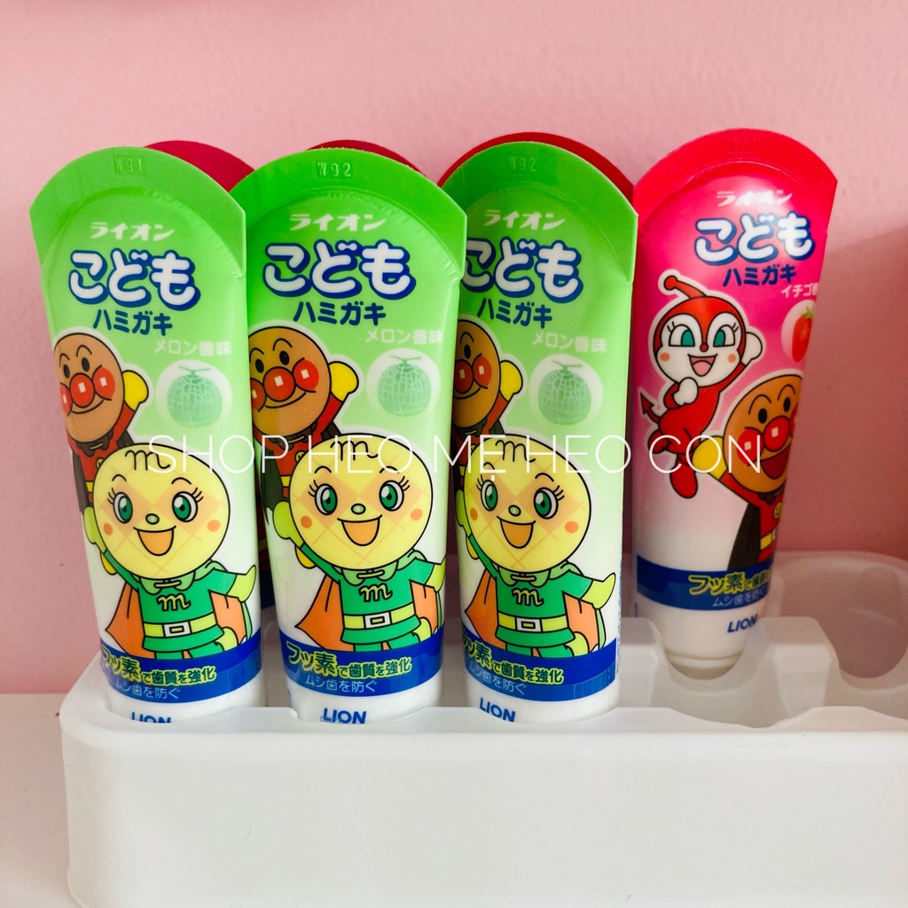 Kem Đánh Răng Cho Bé Lion - Nhật
