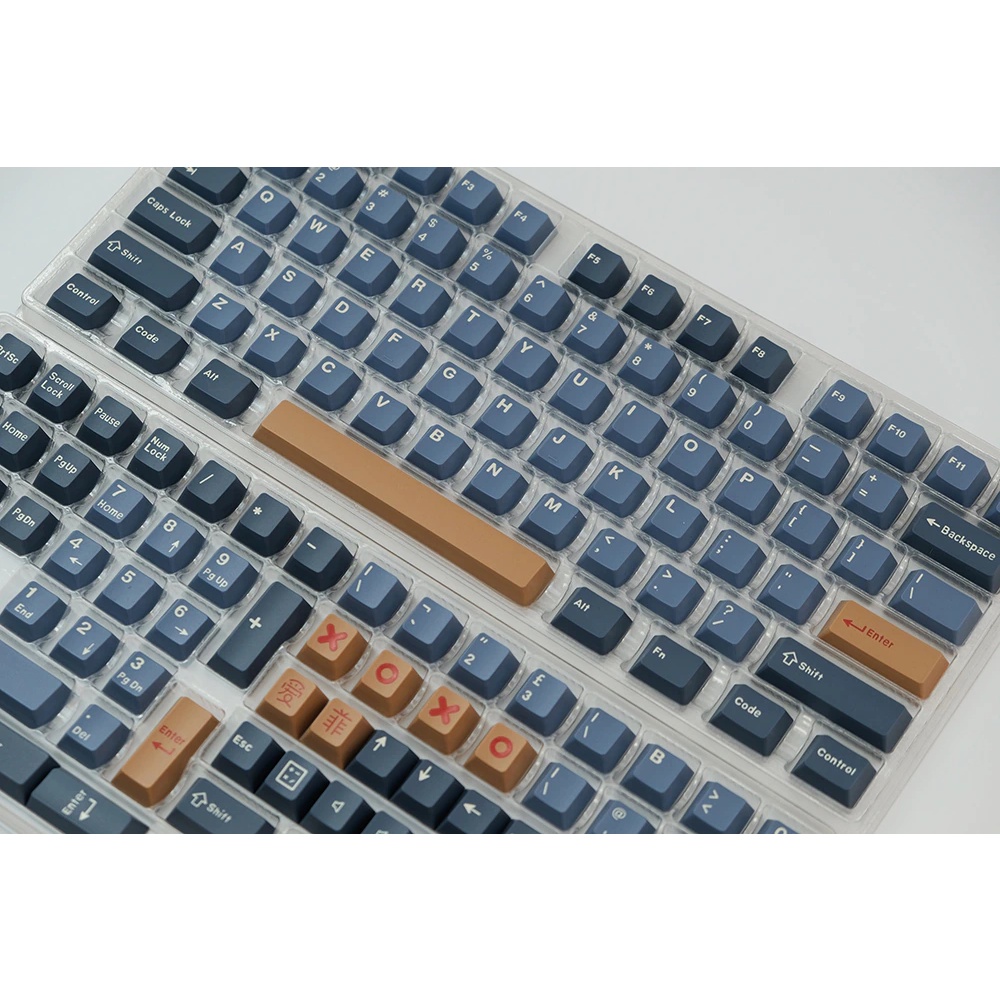 Bộ keycap ABS doubleshot nút bàn phím cơ phối màu GMK phù hợp nhiều layout bàn phím trên thị trường