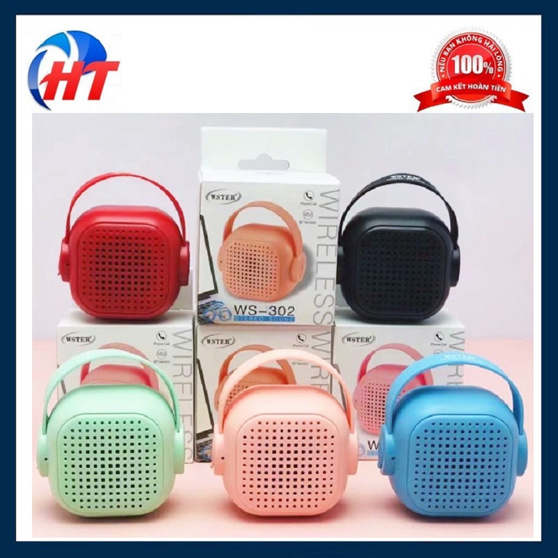 LOA BLUETOOTH WSTER WS 302 ÂM THANH CỰC HAY