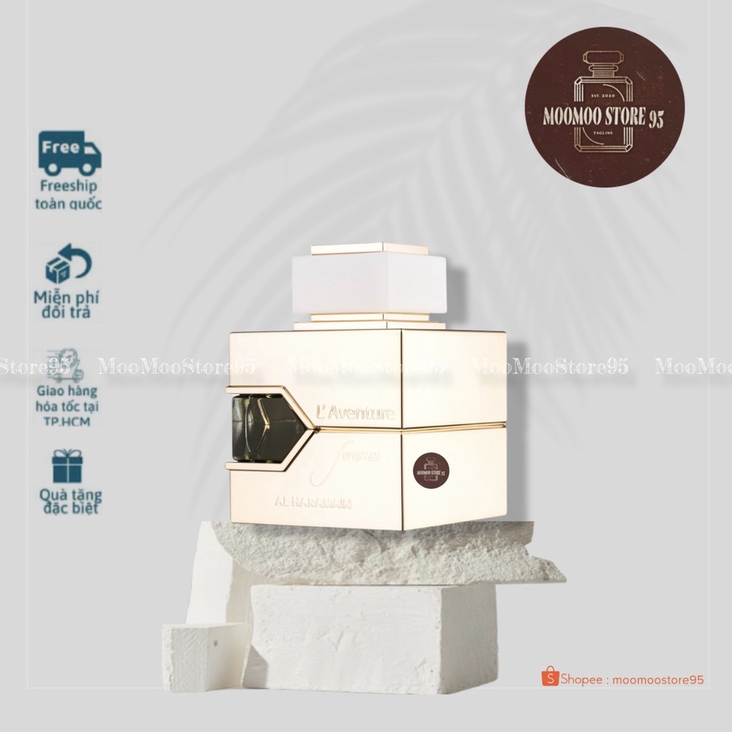 -𝐌𝐨𝐨𝐌𝐨𝐨- Al Haramain L’Aventure Gold | Nước hoa nữ | Tinh tế và Sang trọng