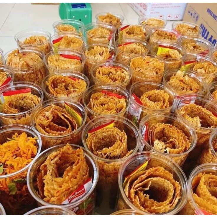 Mực cán tẩm gia vị 200g đồ ăn vặt Nhật Phát ăn là phê | BigBuy360 - bigbuy360.vn