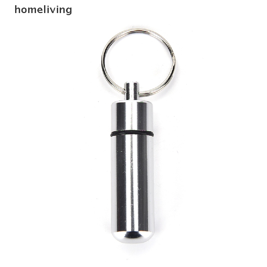 Hộp Đựng Thuốc Bằng Nhôm Chống Nước Có Móc Khóa Tiện Dụng