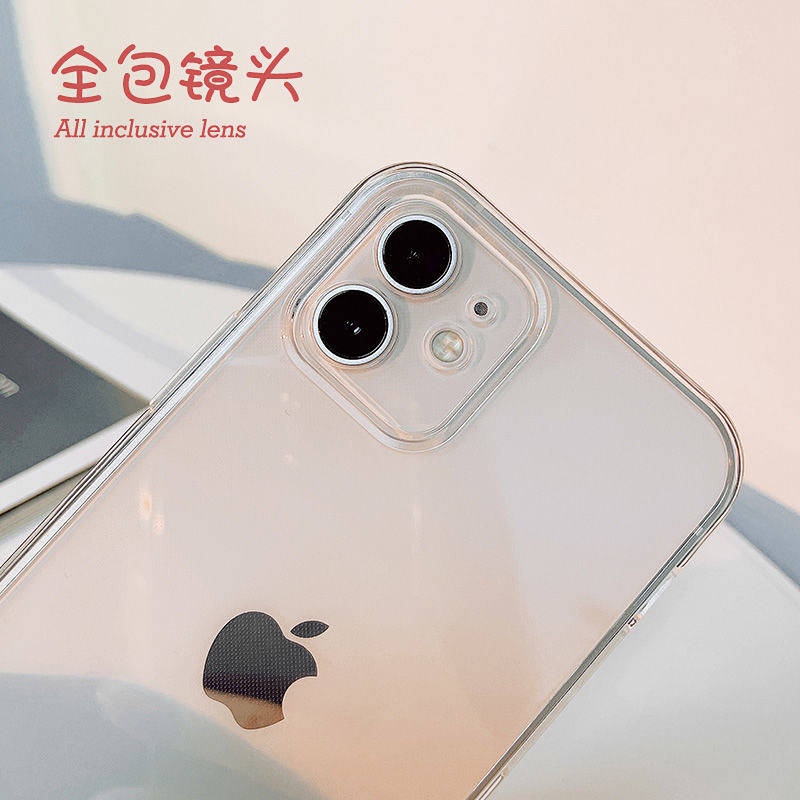 Creative Panda Phone Case Iphone12 Apple 13pro Max All-Inclusive 11 Transparent X Soft XR Case 7/8Plus ZsQe