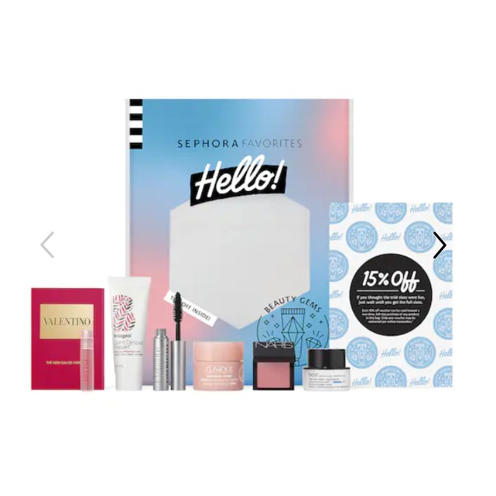Set trang điểm dưỡng da mini Sephora Favorites Hello! Beauty Gems