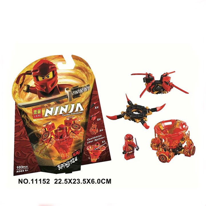 Đồ chơi xếp hình lắp ghép con quay lốc xoáy Ninjago - đồ chơi cho bé