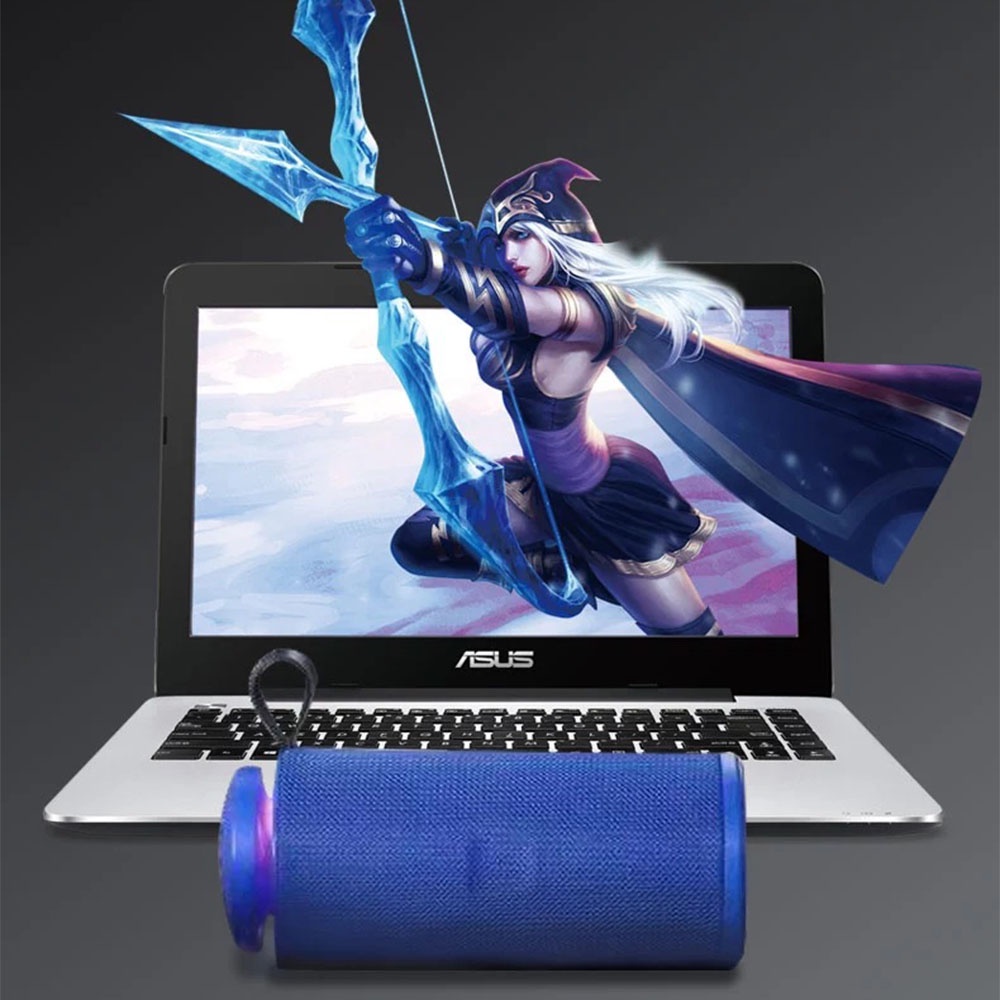 Loa bluetooth mini GT112 không dây có đèn led âm thanh hay giá rẻ pin trâu