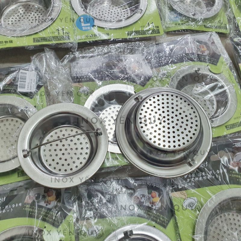vì lọc rác chậu rửa bát inox