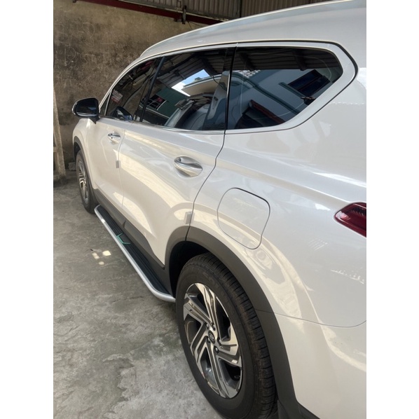 Bậc lên xuống, bệ bước chân ô tô cho Huyndai Santafe 2019 - 2023 +