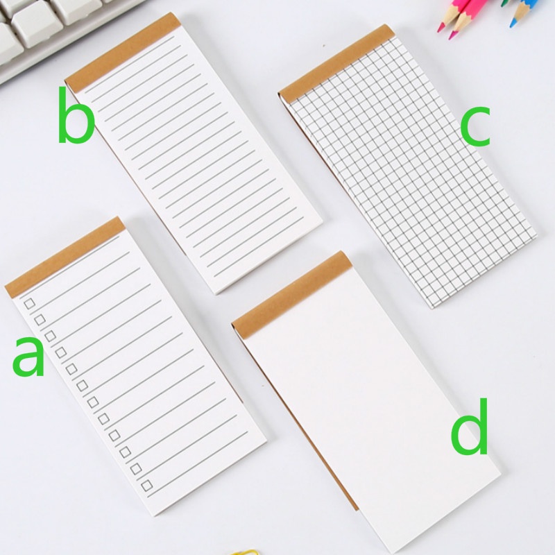 Bộ 50 tờ giấy ghi chú 7x14cm