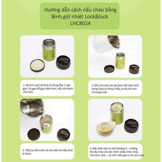 BÌNH GIỮ NHIỆT LOCK&LOCK WARE FOOD JAR 500ml