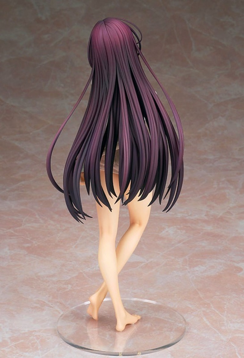 Fate Grand Order Anime Figure Scáthach Sexy Plush Half-Length Home Outfit Ver Mature Sexy Beautiful Girl Hentai Figure Model Toy