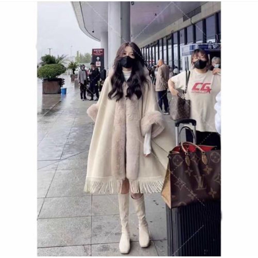 Áo choàng Barcelona maomao thời trang thu đông mới 2021
 | BigBuy360 - bigbuy360.vn