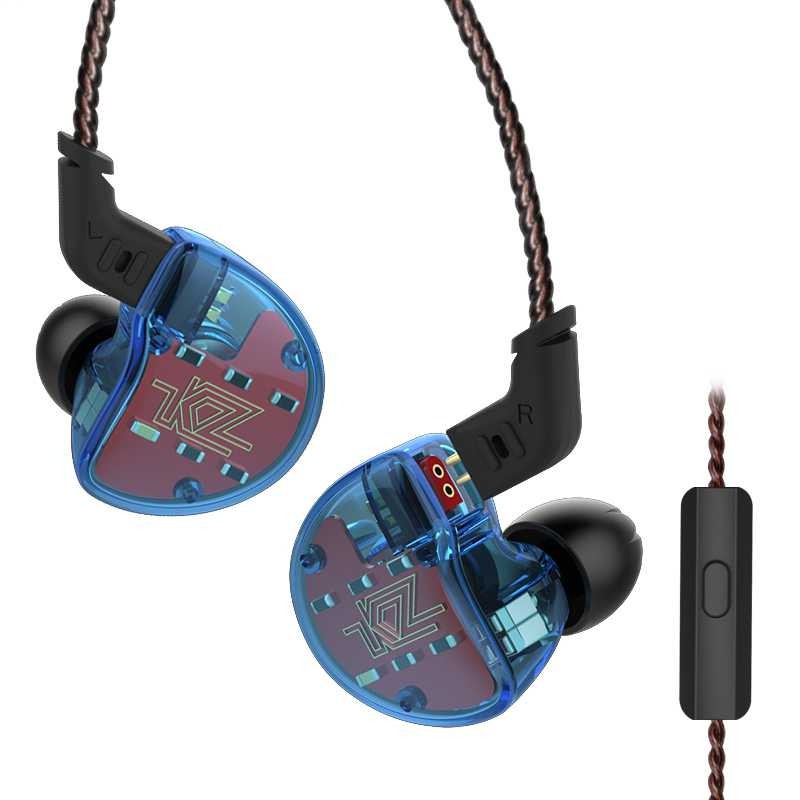 Tai Nghe Nhét Tai Zenith 1da + 4ba Hifi Có Mic Kz-zs10