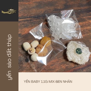 Yến baby tinh chế sợi, hộp 10g và hộp 20g yến chuẩn sạch yến Ninh Thuận