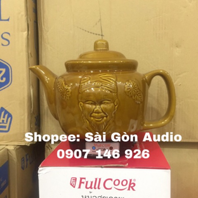 Ấm sắc thuốc tự động gốm sứ mẫu thầy thuốc 2,8 lít