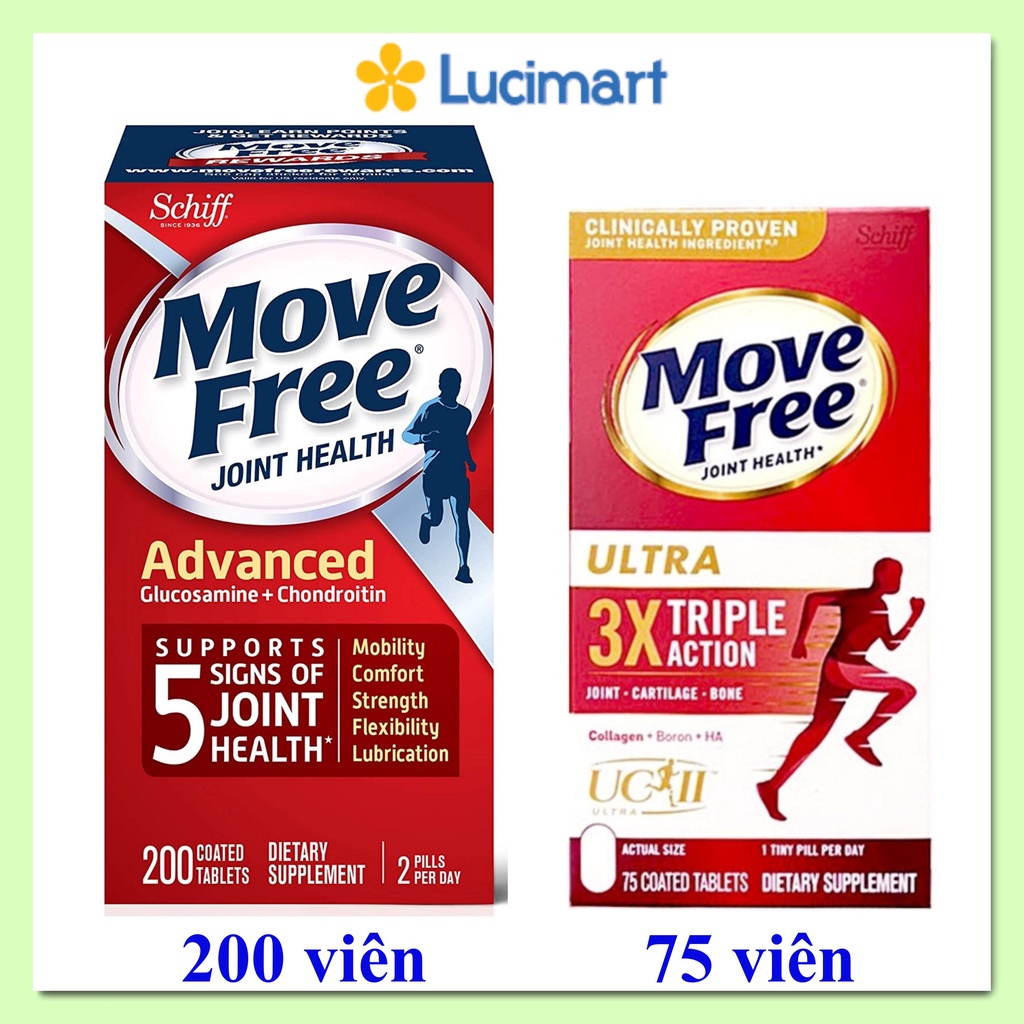 Viên Uống Bổ Khớp Move Free Joint Health [Hàng Mỹ]