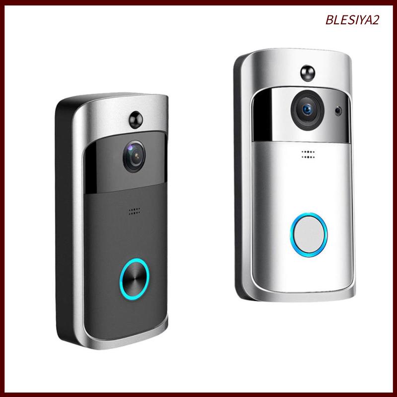 Chuông Cửa Không Dây Thông Minh Blesiya2 1080P Video Intercom IR Màu Đen