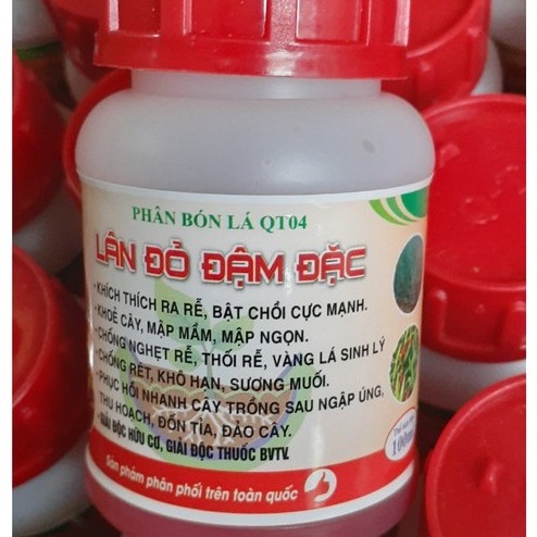 1 LỌ SIÊU LÂN ĐỎ ĐẬM ĐẶC 100ML