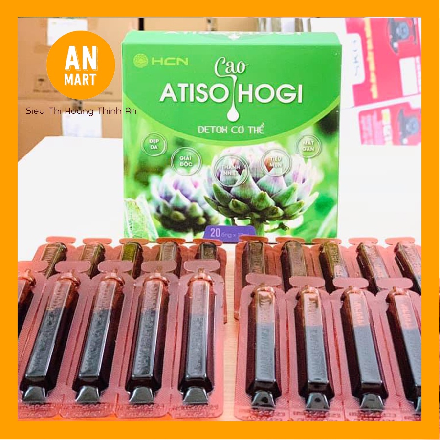 Cao Atiso Hogi đào thải chất độc thuốc lá rươu bia ra ngoài cơ thể nhanh chóng