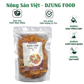 500gr Heo khô cháy tỏi ( sợi nhỏ)