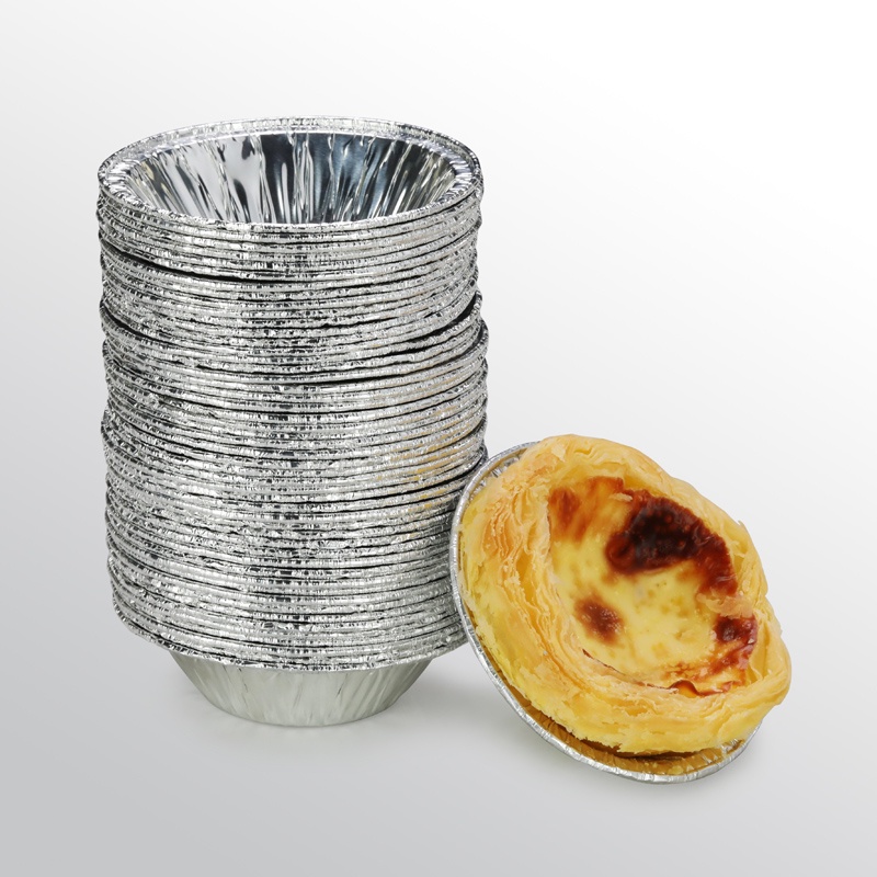 Đế giấy bạc lót bánh tart trứng combo 20/50/100 chiếc tùy chọn (KGB03)