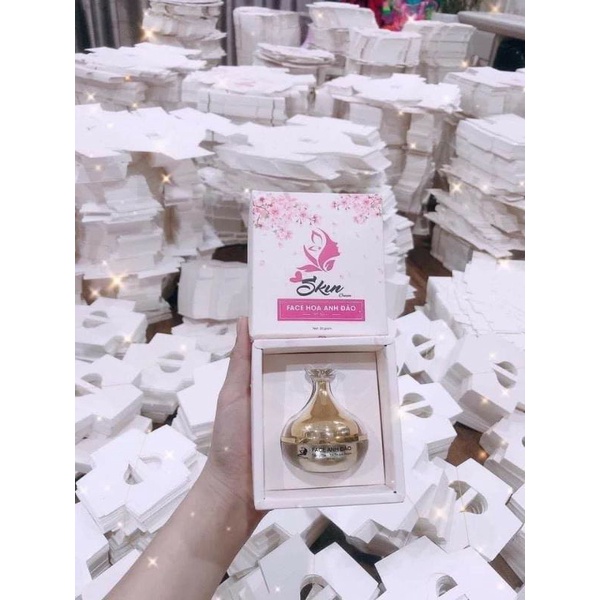 Mỹ phẩm SKINCREAM##sang, sịn, mịn##Dùng cho mọi giới tính!!Face Hoa Anh Đào dưỡng trắng 20gr👉 trắng sáng hồng hào 2 má | BigBuy360 - bigbuy360.vn