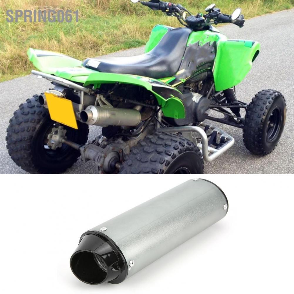 [Hàng Sẵn] Bộ giảm thanh ống xả 1.3in Phù hợp cho 90cc 110cc 125cc 150cc 160cc ATV Pit Bike Motorcycle 【Spring061】