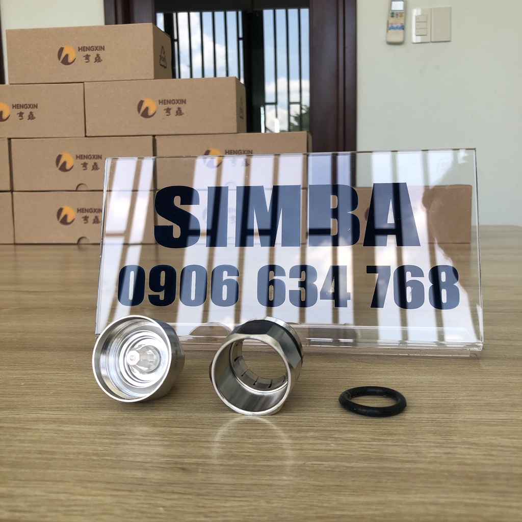 1 cái đầu nối  IBS Connector N-male thẳng cho cáp feeder 7/8, NM-7/8''L Hảng Hengxin, hàng nhập khẩu loại tốt