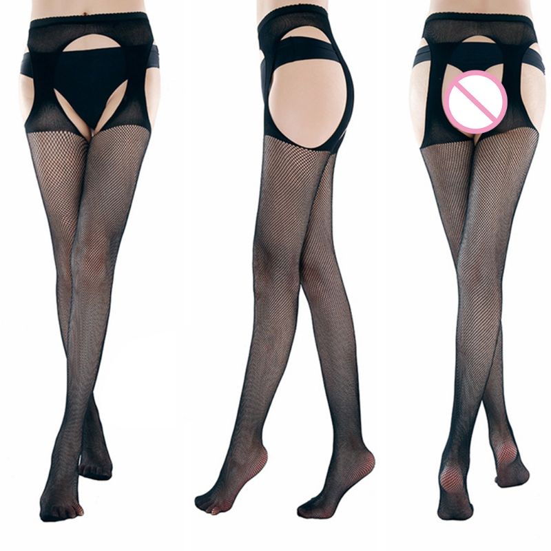 Quần tất lưới hở đáy thời trang quyến rũ dành cho nữ