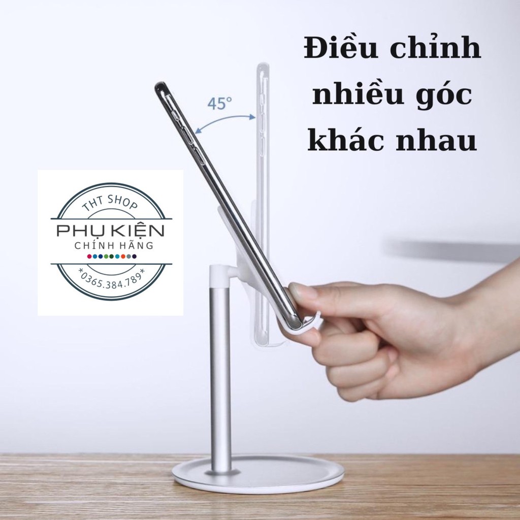 [Mã 2404EL10K giảm 10K đơn 20K] Giá đỡ điện thoại/máy tính bảng chất liệu hợp kim nhôm