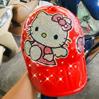 Nón đính đá kitty