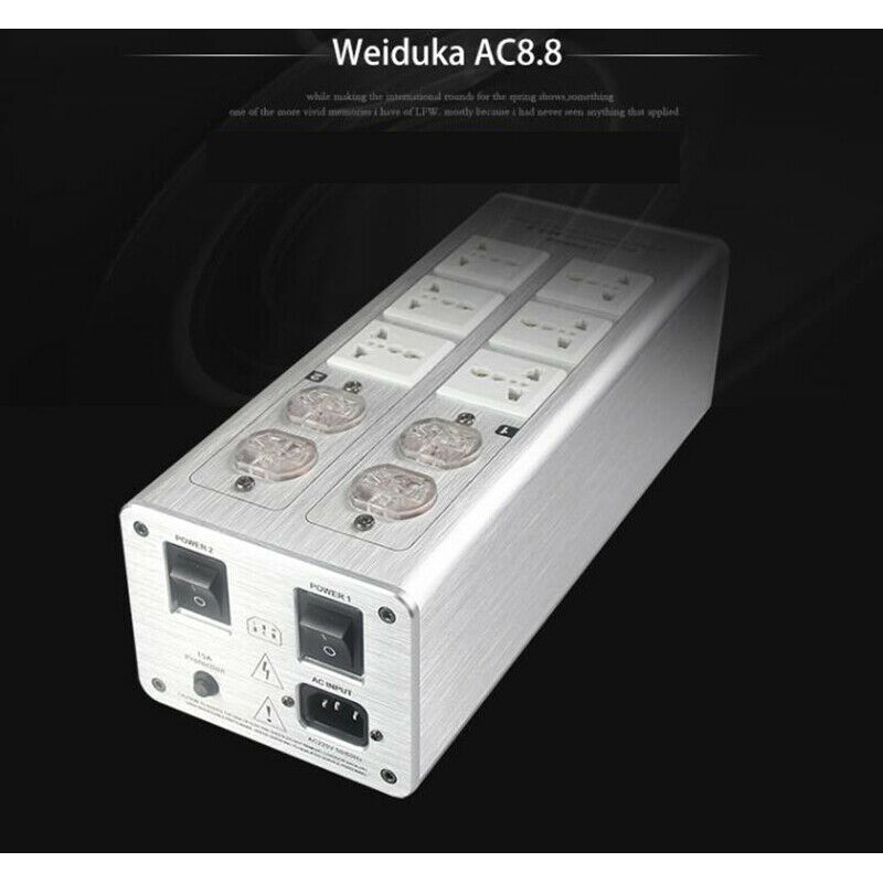 [Mã 273ELHA100K0 hoàn 7% đơn 500K] BỘ LỌC ĐIỆN AUDIO WEIDUKA AC 8.8