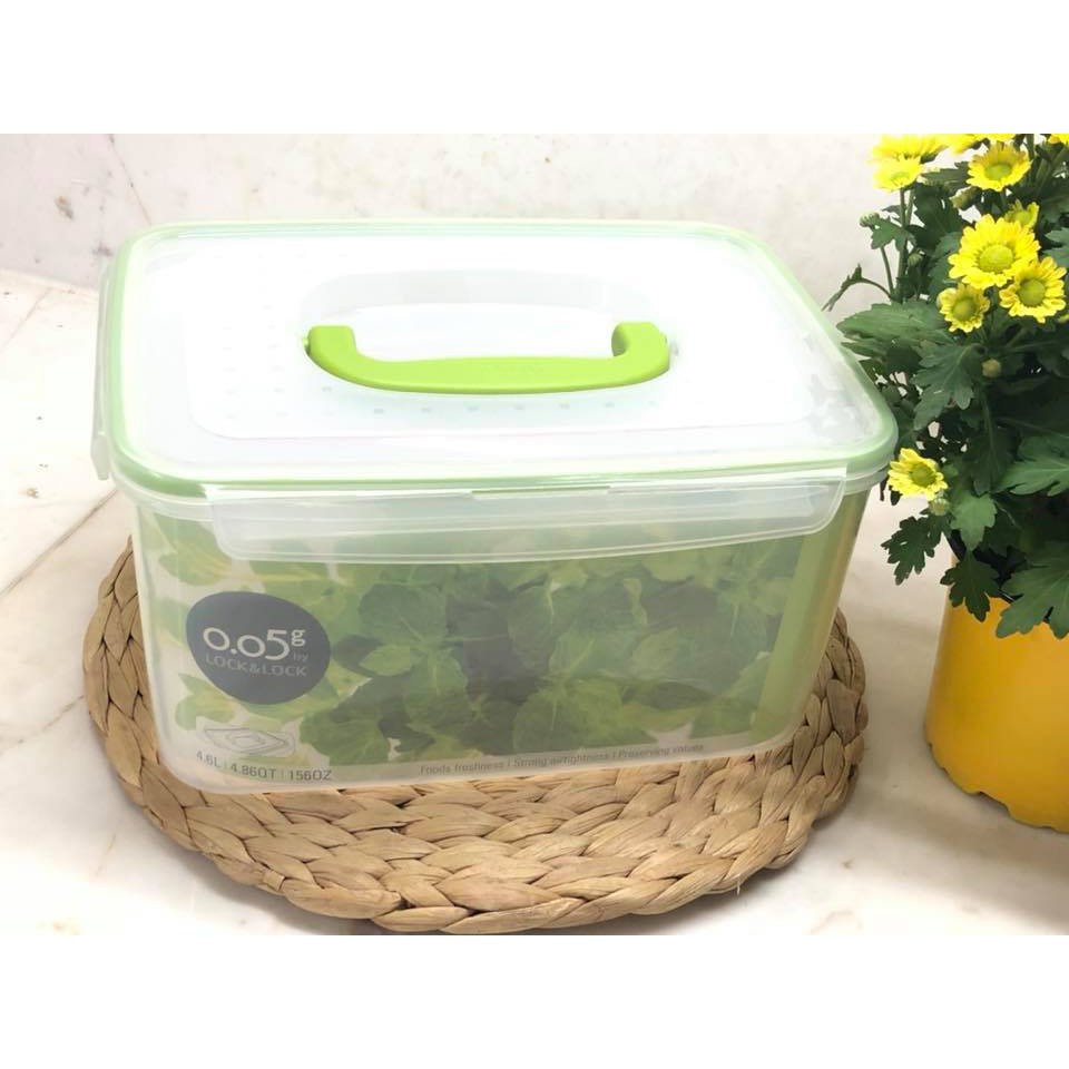 Hộp Bảo Quản Thực Phẩm Lock&Lock ZZF151N (7.1L) ZZF160N (5.5L) ZZF150N (4.6L) Hộp Hình Chữ Nhật Có Tay Cầm | BigBuy360 - bigbuy360.vn