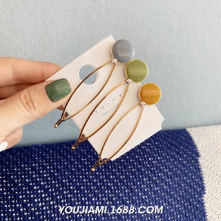 Kẹp tóc kim loại basic kiểu dáng Hàn Quốc
