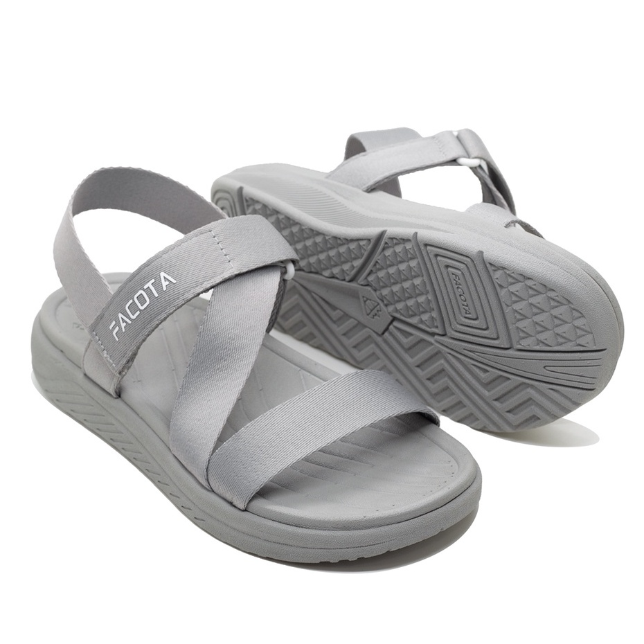 FACOTA │Giày Sandal Unisex thể thao Facota V6 R13 - XÁM FULL